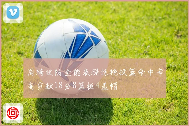 周琦攻防全能表现惊艳投篮命中率高贡献18分8篮板4盖帽
